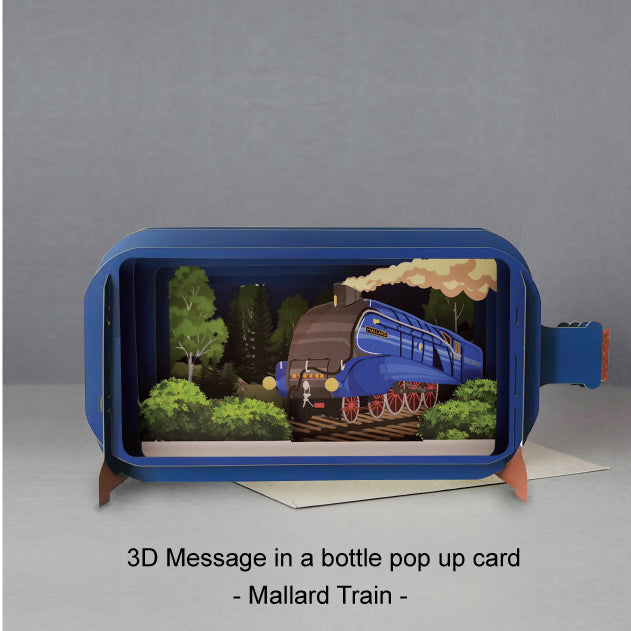 Message in a bottle - Mallard Train mib140