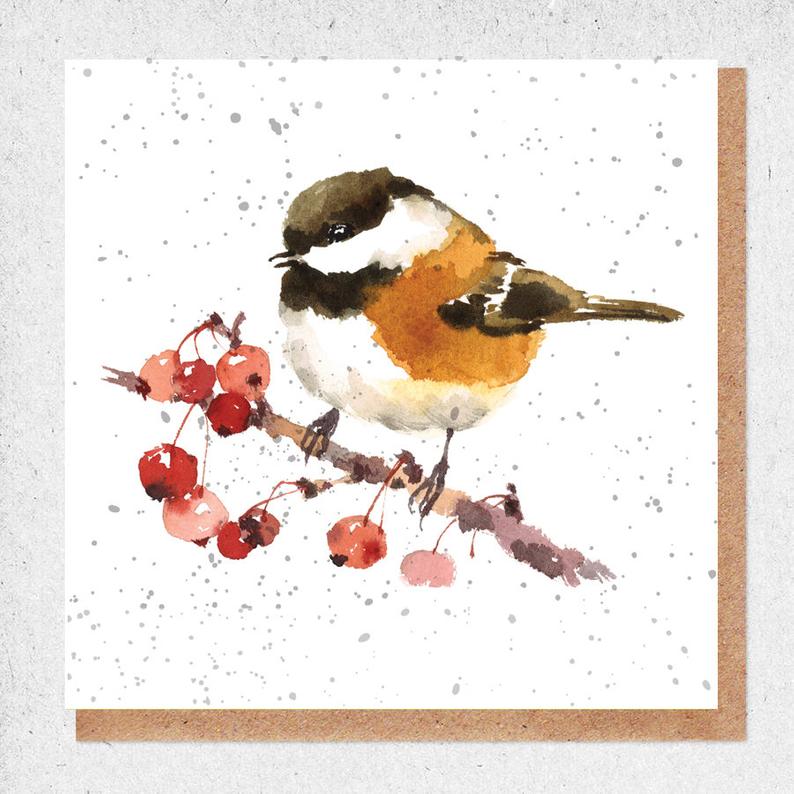 Robin Watercolour Card