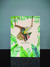Hummingbird Necklace Card